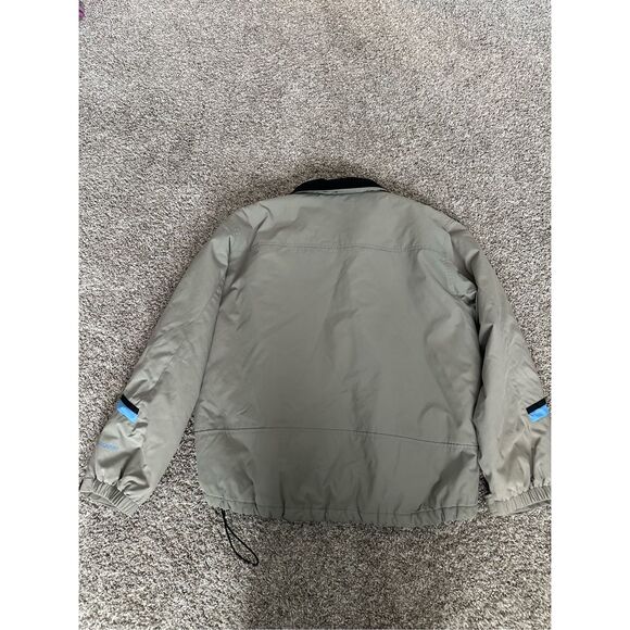 john rich and bros woolrich nylon bommer jacket men’s L outdoors zip up in ash - Picture 6 of 12